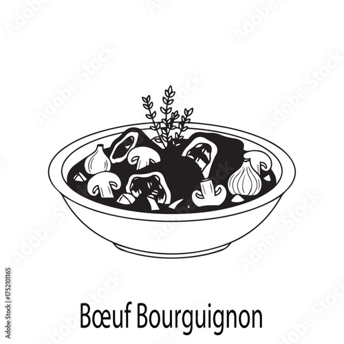 "Bœuf Bourguignon"