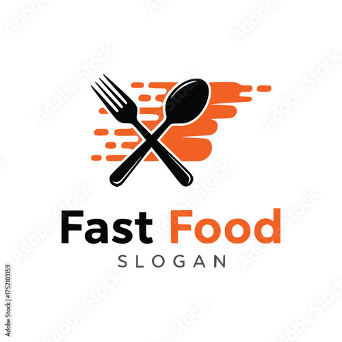 Vector logo design for cafe, restaurant, cafe, food, restaurant, business, fast food and food