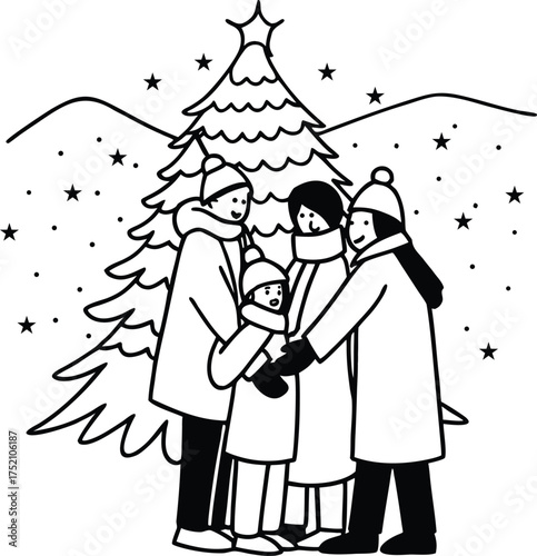 Christmas spirit warms cold hearts
