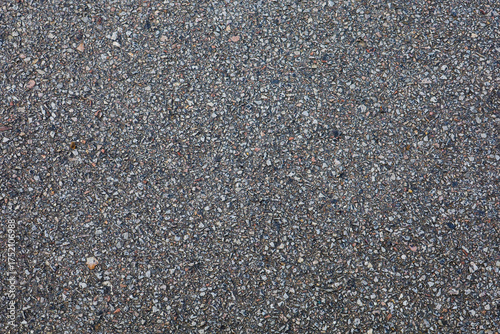 The surface of the used asphalt road.