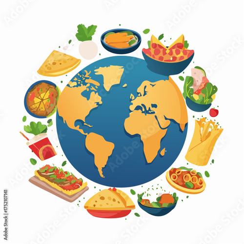 Global Culinary Delights A World Tour of Delicious Cuisine & Food from Various Countries