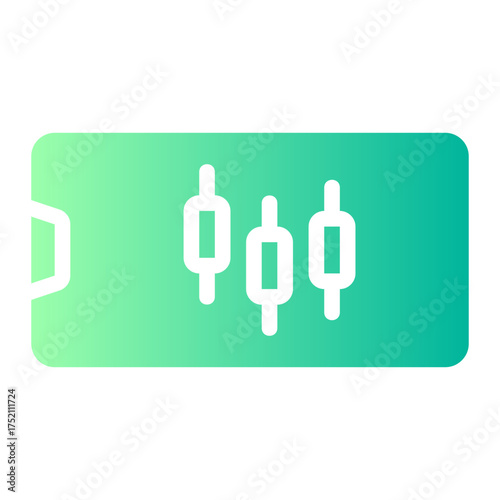 trading gradient icon