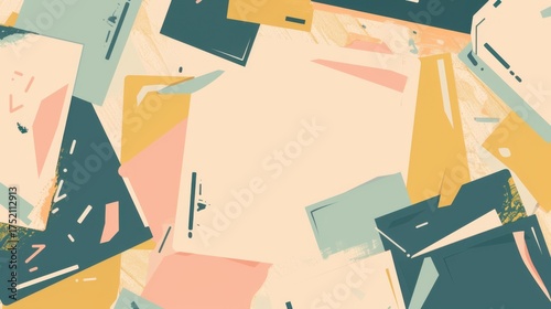 Vintage Textured Materials: Aged Brown Paper, Crumpled Parchment & Grunge Cardboard—Blank Sheets for Antique Design Backdrops