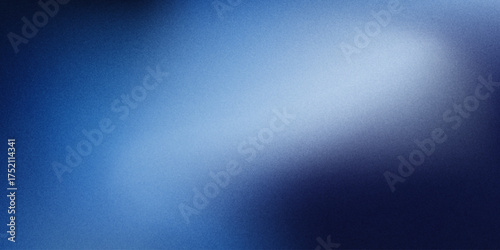 Blue Gradient Background. Noise Gradient Texture. Design for Template, Social Media, Flyer, Banner, Web