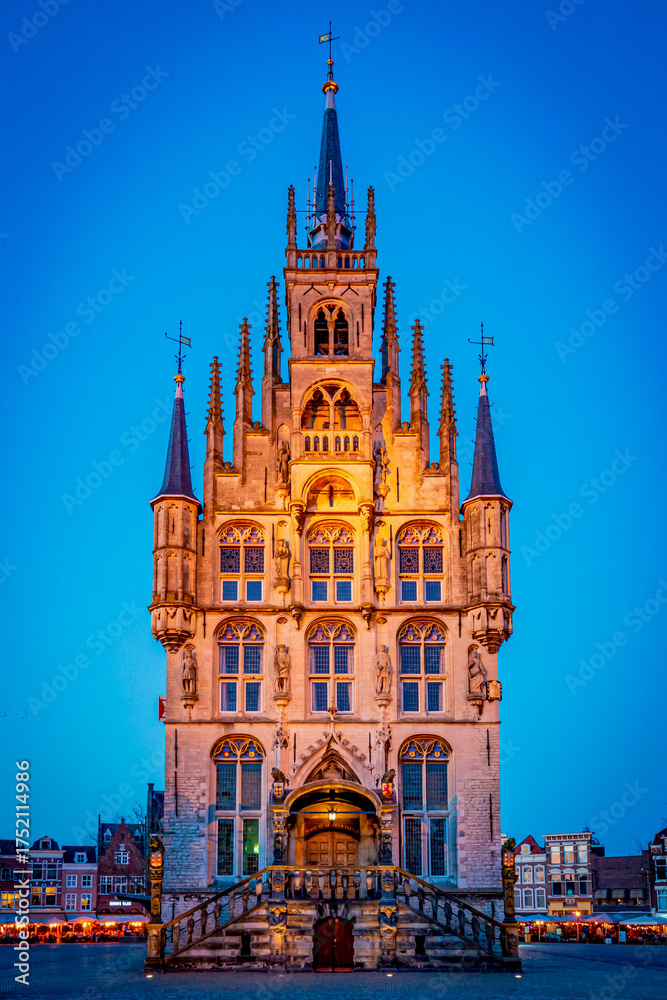 Obraz premium Stadhuis van Gouda