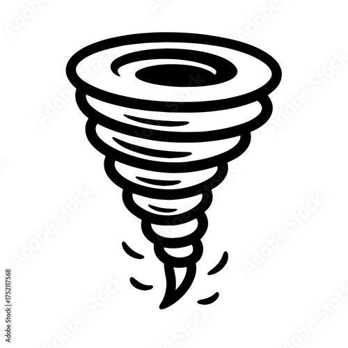 a simple illustration of a vortex