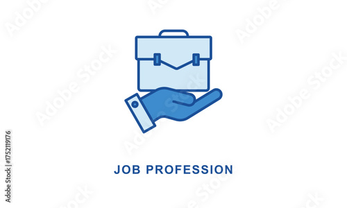 Job Profession Icon Isolated On White Background
