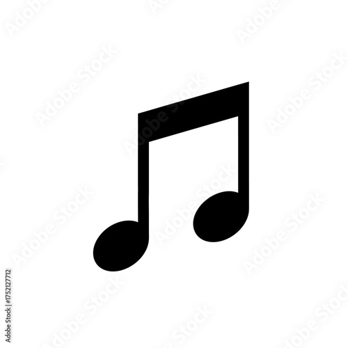 Musical Note Symbol - Rhythm and Harmony in Music Notation.