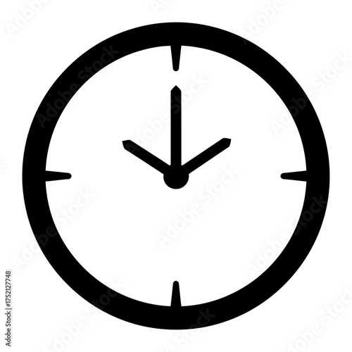 Clock face showing time with hour and minute hands indicating the time.