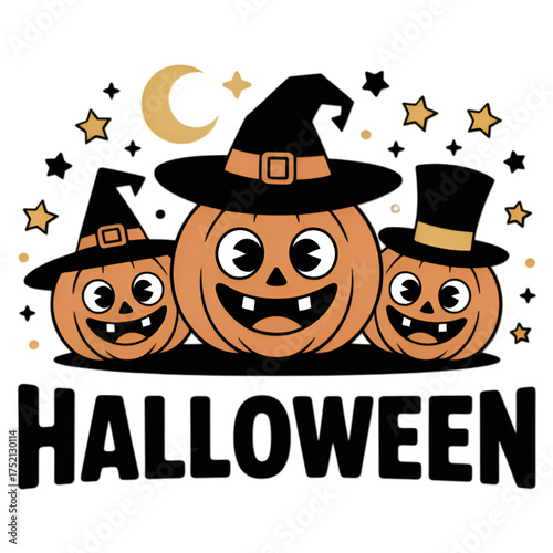 halloween background with pumpkin