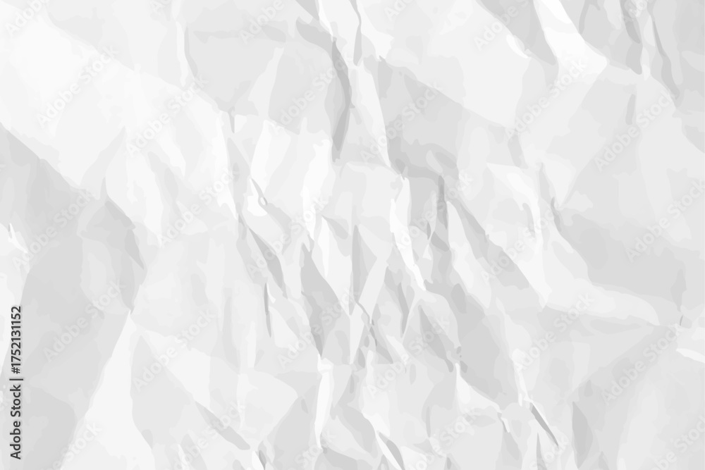 Obraz premium White clean crumpled paper