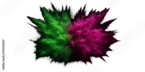 Wallpaper Mural Purple floral ink splash background with soft feather texture Torontodigital.ca