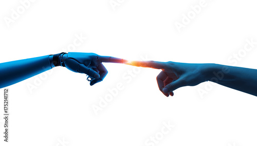 Convergence of humanity and artificial intelligence, robotic assistance and future technology,