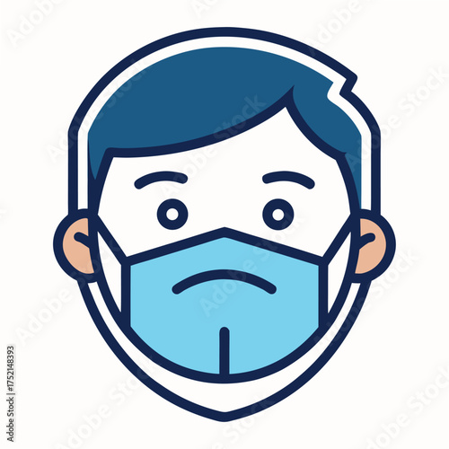 Medical Face Mask Icon