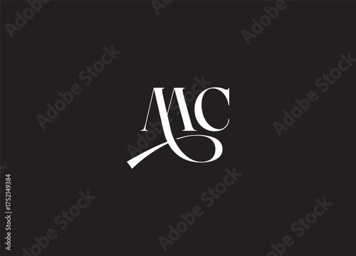 MC Letter Logo Design