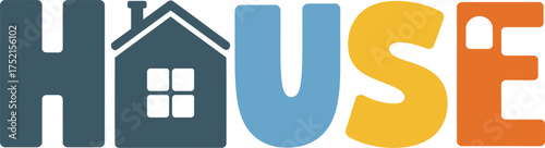 Colorful House Wordmark

