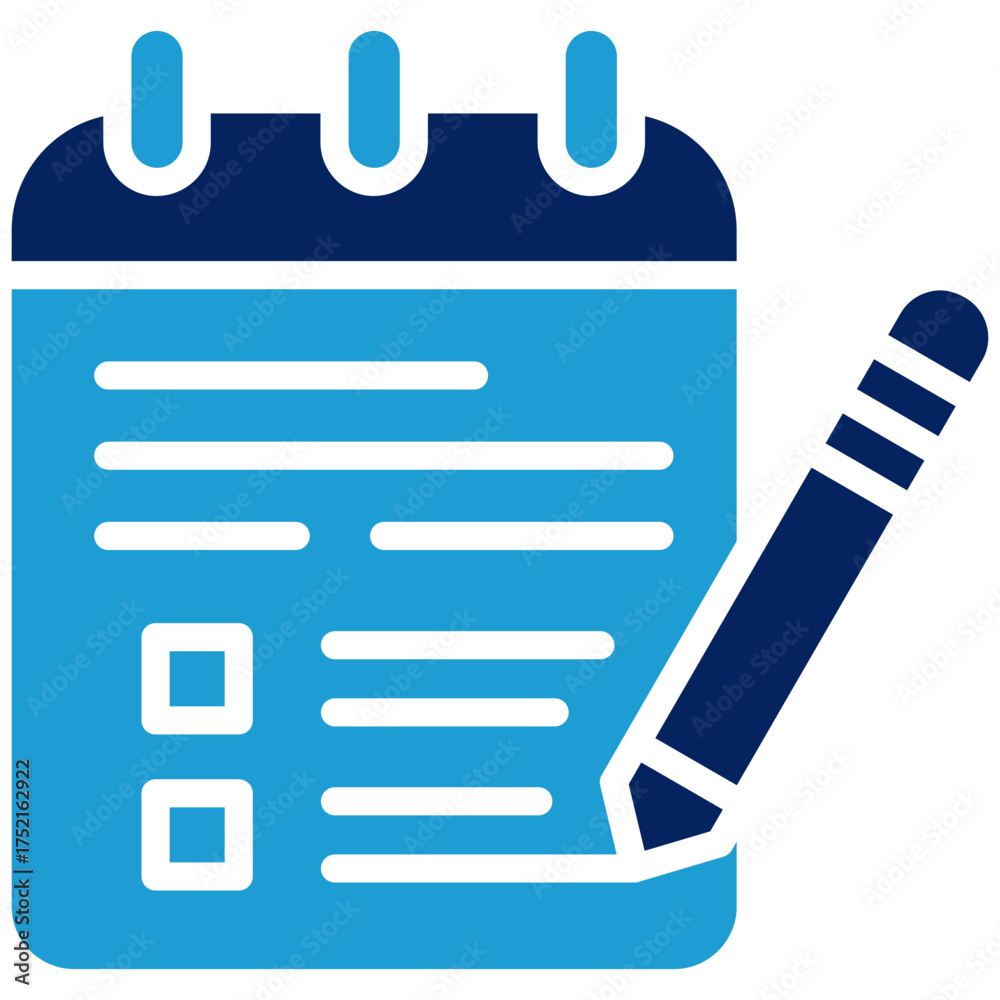 Obraz premium Notes Icon