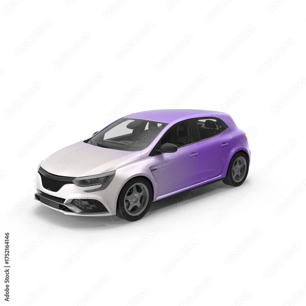 Fototapeta premium car isolated on white background