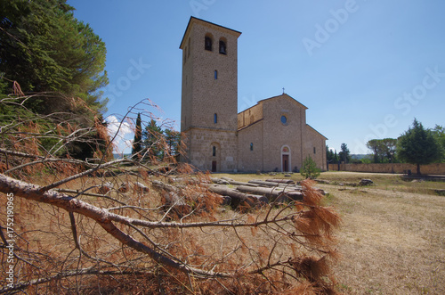 Abbey of San Vincenzo al Volturno, province of Isernia, Molise, Italy