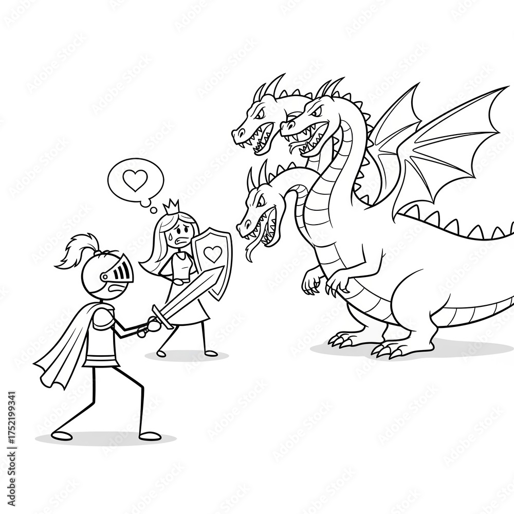 Fototapeta premium Stick figure falling while colleagues hold a net, conveying risk, support, and problem-solving.