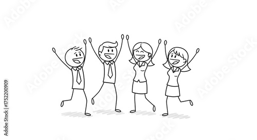 Two stick figure women exchange a bright red heart with affection in a cartoon drawing