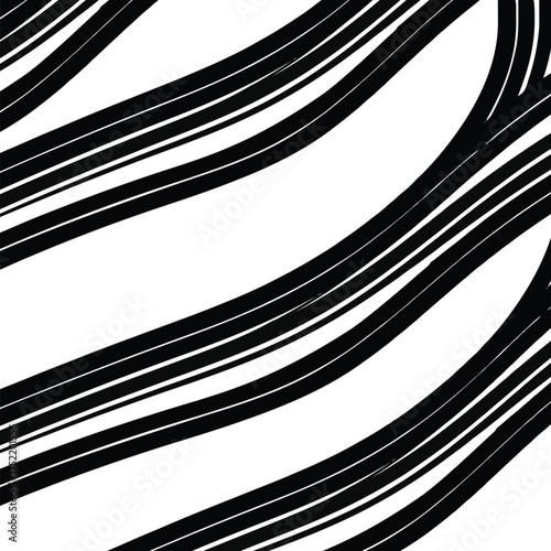 Abstract stripe swirl motion pattern