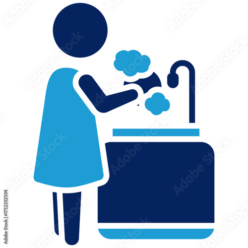 Dishwashing Icon