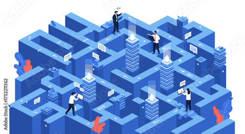 Navigating complex digital mazes with insightful data analysis and strategic technology implementation.