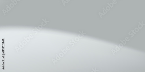 Vector aluminum grey sheet with reflection. Platinum and titanium abstract cold art