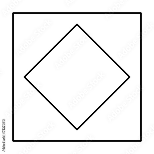 Rhombus Shape Element