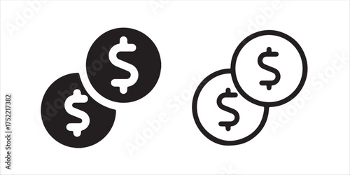 Unlock financial prosperity with these money icons showing savings, investment and wealth accumulation for business and personal finance  vector illustration !