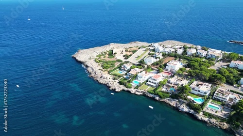 Felsbrandung in Mallorca.