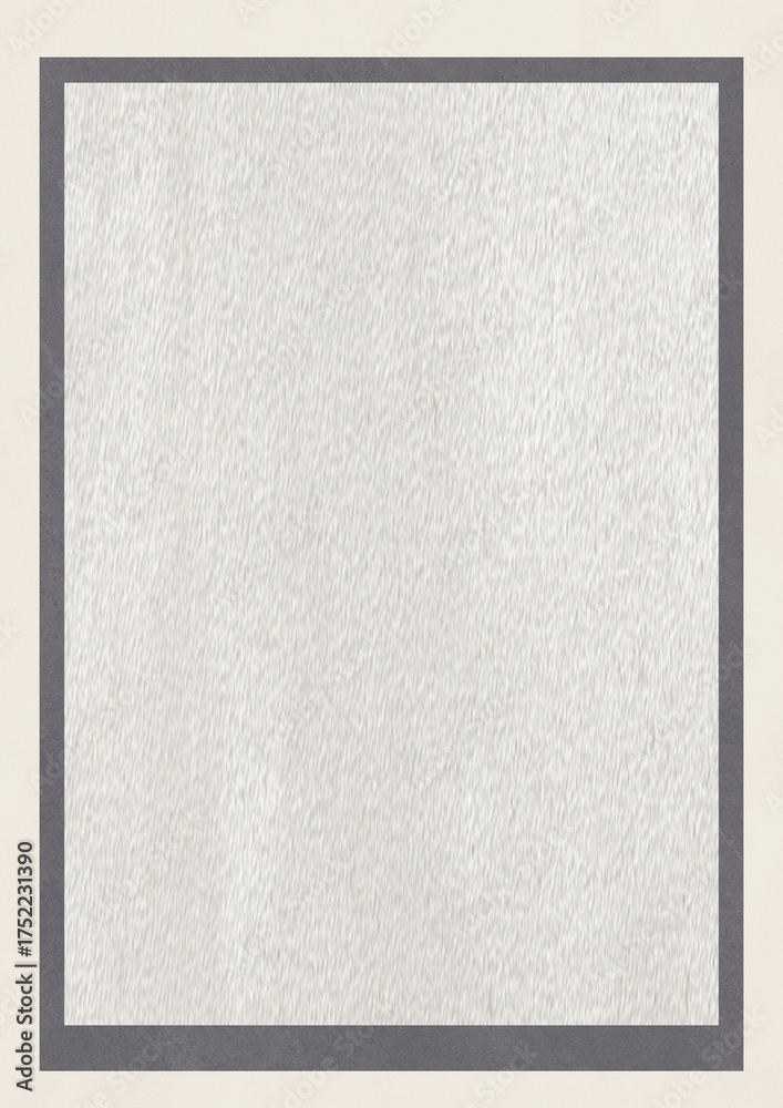 Fototapeta premium A blank textured paper sheet with a dark border frame