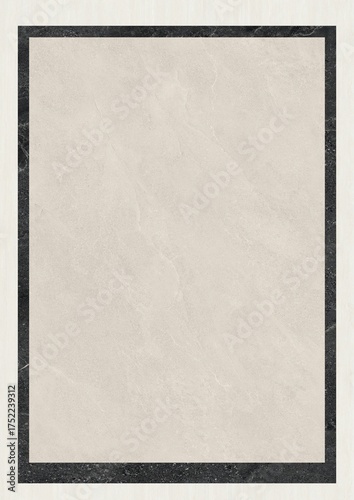 Blank textured paper with dark border