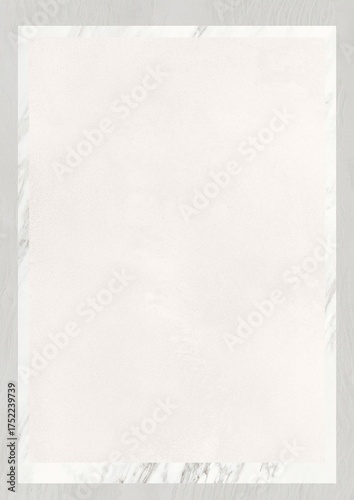 Blank white sheet of paper with faint border texture