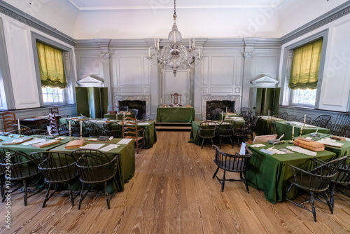 Tableau sur toile Independence Hall in Philadelphia