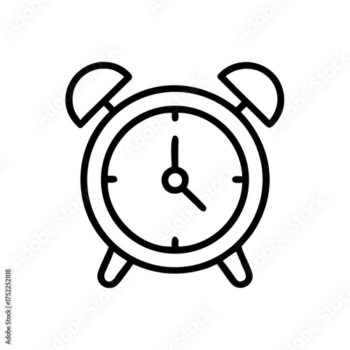 Classic alarm clock for time management and reminders