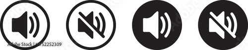 Minimal Silence Icon Vector | Mute Symbol Design | Speaker Off Audio Button | Flat Silent Mode Sign | Sound Off Vector Illustration for App, UI, Web, and Multimedia Design