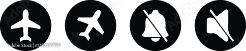 Silent Mode Icon Vector | Mute Symbol for Mobile and App Interface | Speaker Off Audio Control | Minimal Sound Off Design for UI, UX, Web, and Technology Projects