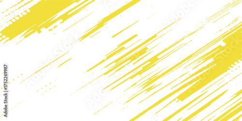 Dry yellow spaghetti texture forms an abstract grunge background vector illustration with raw pasta lines and a golden hue