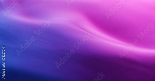 Neon ink. Spill texture. Defocused blue purple colorful vibrant wave shimmer pigment acrylic splash on abstract creative background.