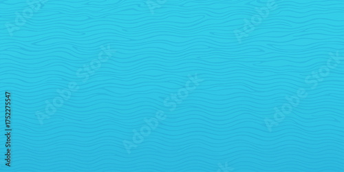 Old vintage blue water surface texture design on aged canvas pattern backdrop