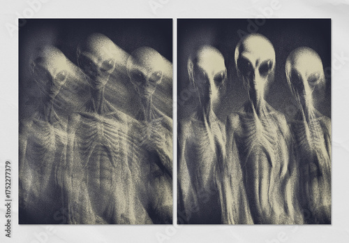 Ghostly Grain Distortion Effect