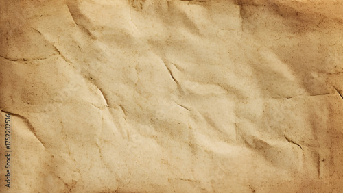 Close-up of vintage textured paper. Vector design.