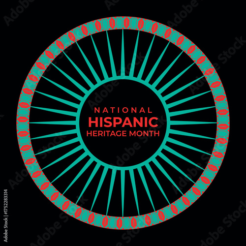 National Hispanic Heritage Month Commemorative Emblem