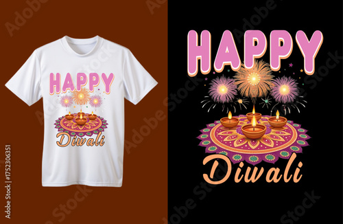 Diwali T shirt design.ai