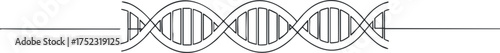 A stylized illustration of a DNA double helix representing genetics and biological research.