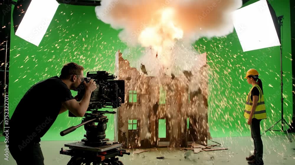 Movie Explosion Scene Filming - A behind-the-scenes look at the filming ...