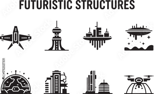 Innovative Eco Icon Designs for Futuristic Structures and Advanced Urban Development Concepts