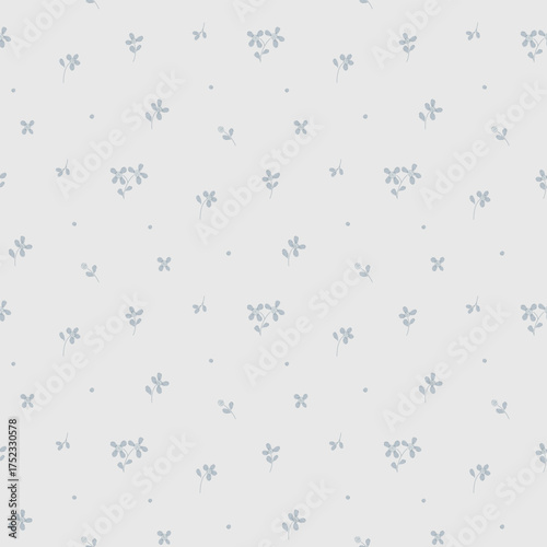 Tiny flower pattern. Ditsy floral seamless pattern. Small little flower background. Hand draw repeat pattern. Ditsy print. Wallpaper design. Ditsy floral flower pattern for fashion, fabric, texture